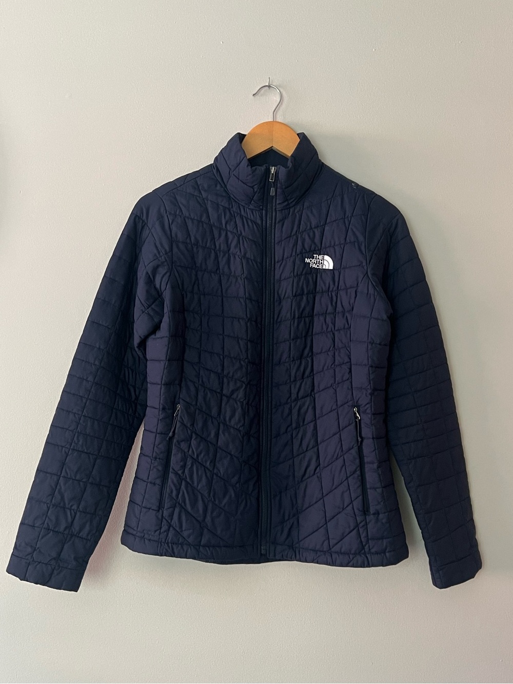 The North Face ThermoBall Quilted Jacket Navy Blue Women’s S